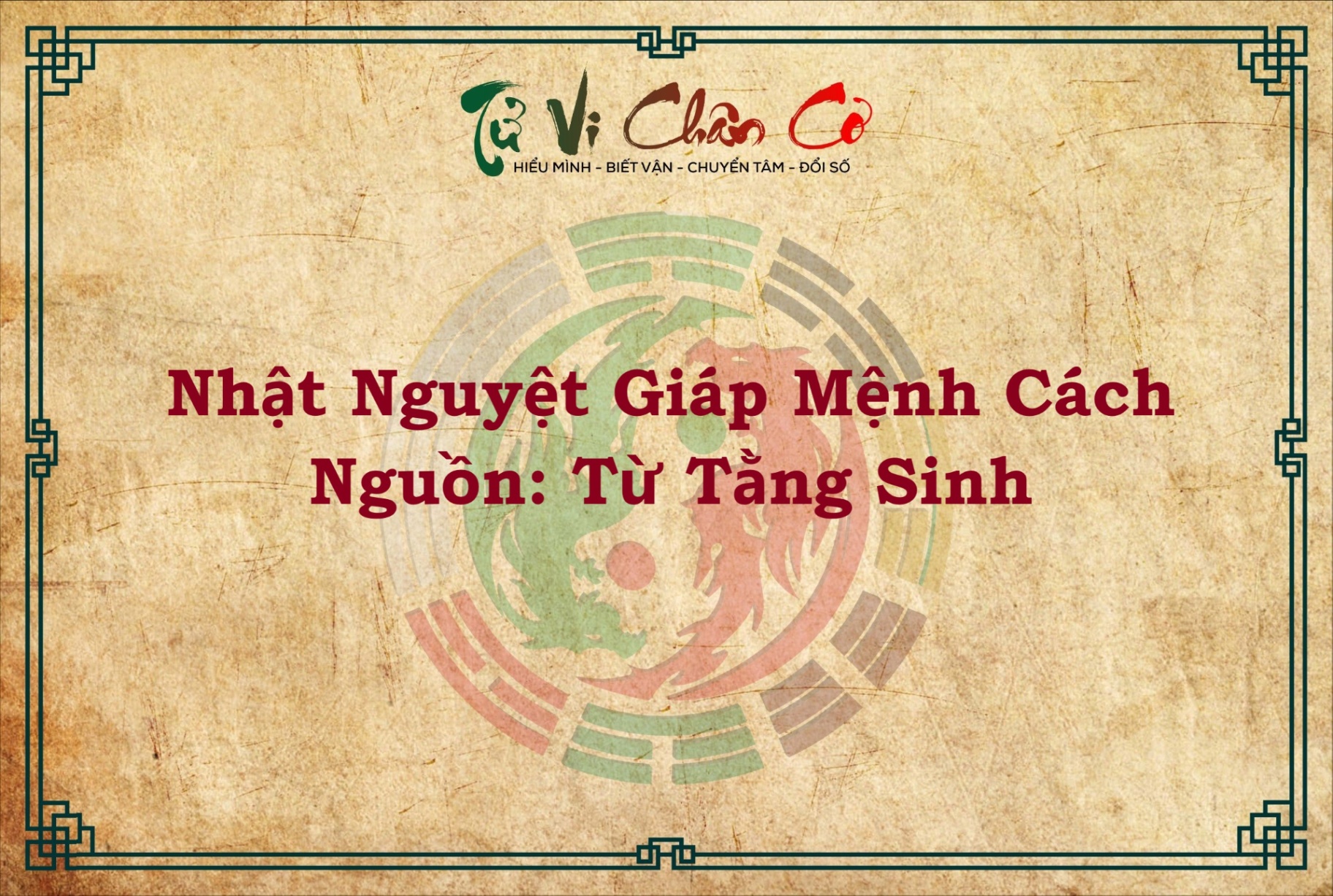 NHẬT NGUYỆT GIÁP MỆNH CÁCH