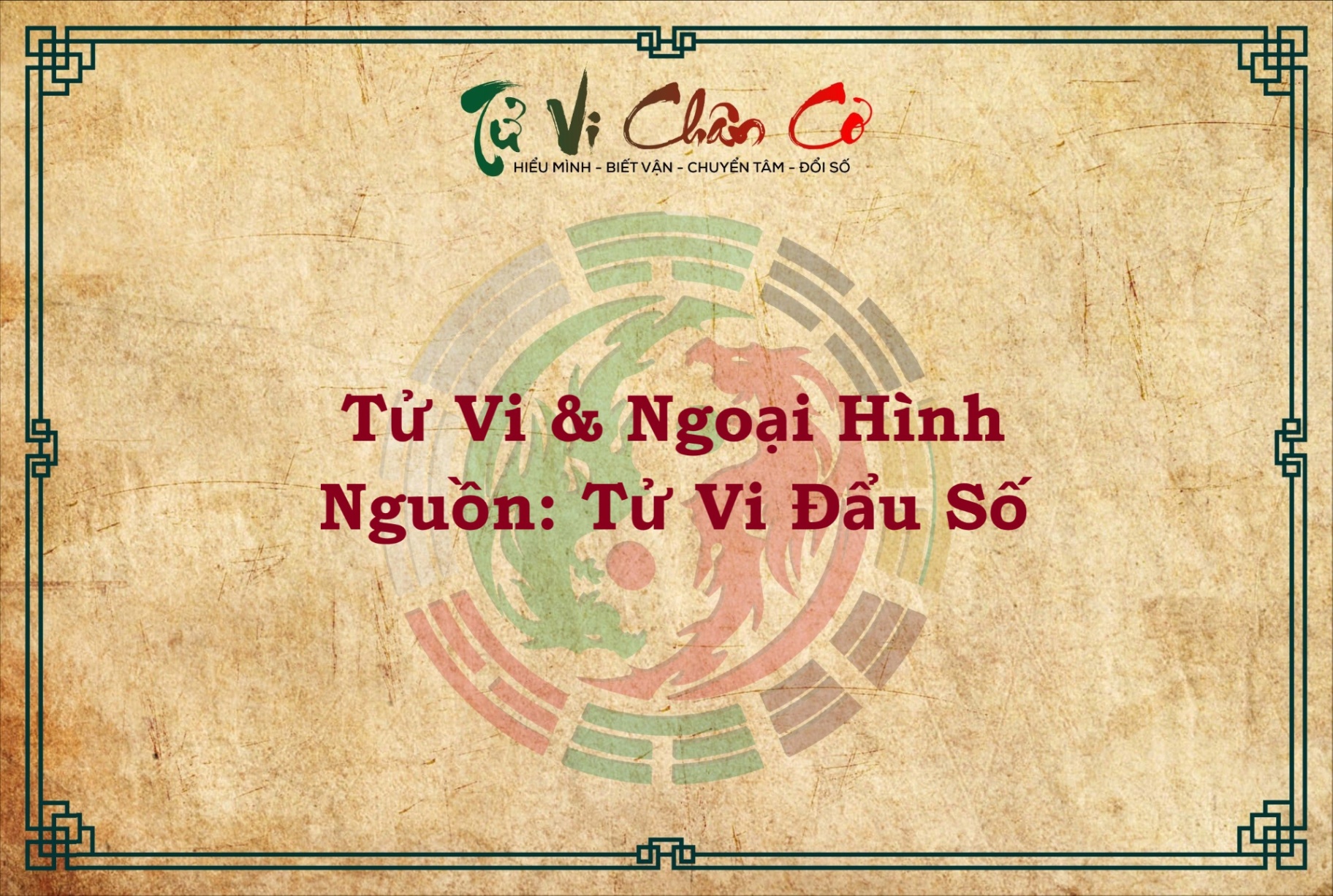 TỬ VI VÀ NGOẠI HÌNH