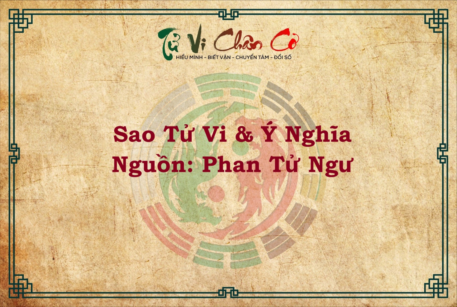 Ý NGHĨA SAO TỬ VI