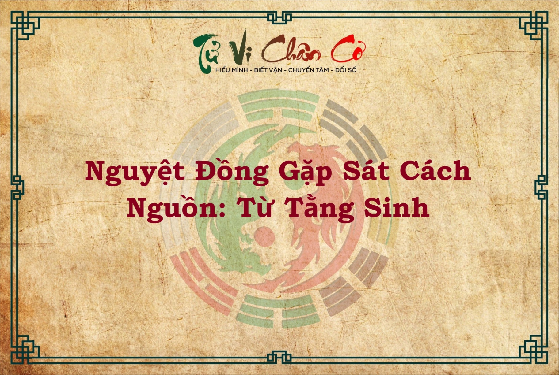 NGUYỆT ĐỒNG GẶP SÁT CÁCH