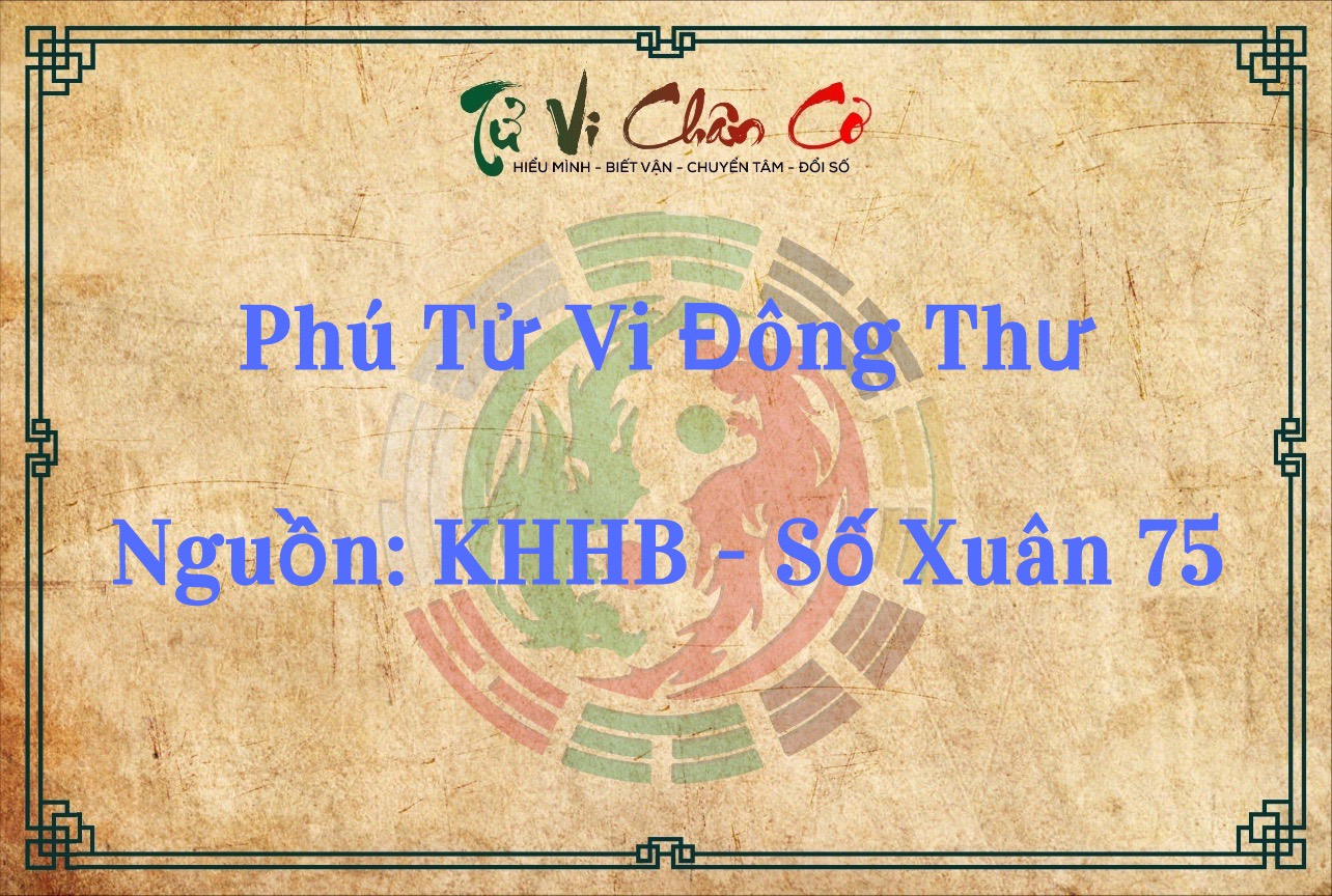 PHÚ TỬ VI ĐÔNG THƯ