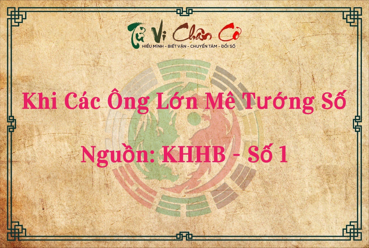 Khi Các Ông Lớn Mê Tướng Số