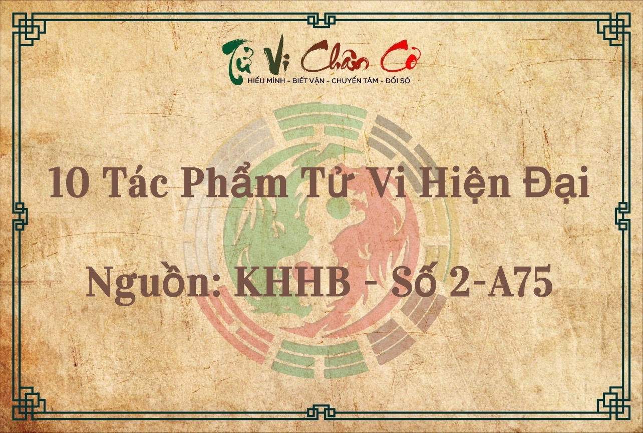 10 Tác Phẩm Tử Vi Hiện Đại