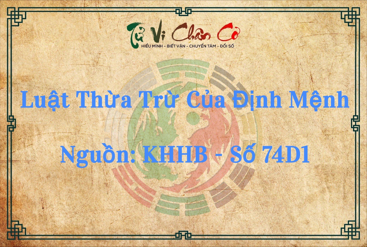 Luật Thừa Trừ Của Định Mệnh