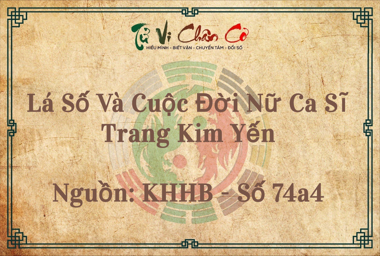 Lá Số Và Cuộc Đời Nữ Ca Sĩ Trang Kim Yến