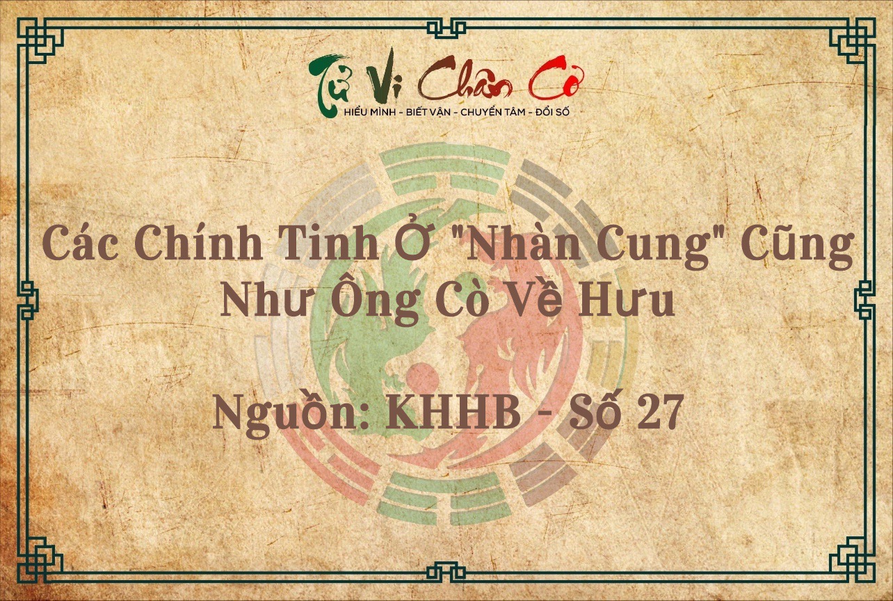 Các Chính Tinh Ở 