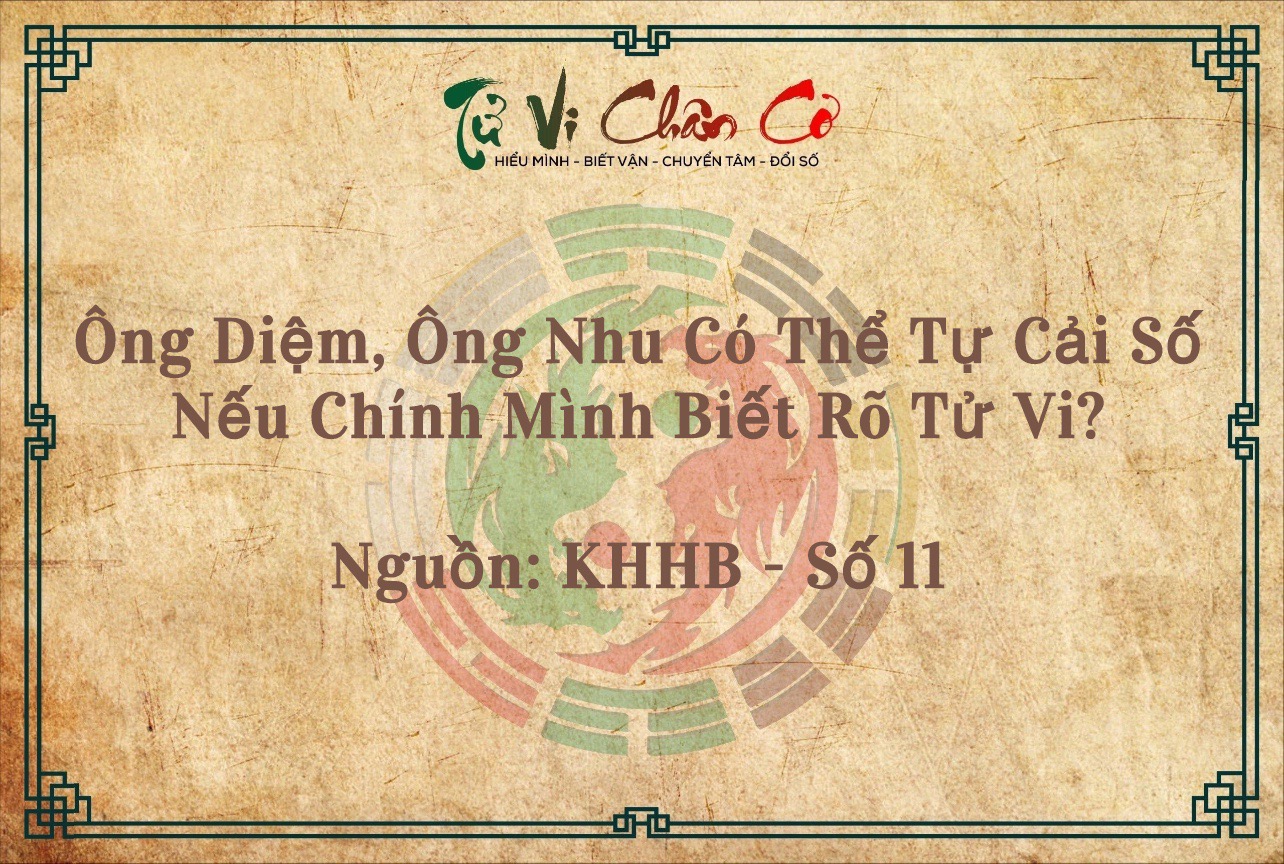 Ông Diệm, Ông Nhu Có Thể Tự Cải Số Nếu Chính Mình Biết Rõ Về Tử Vi?