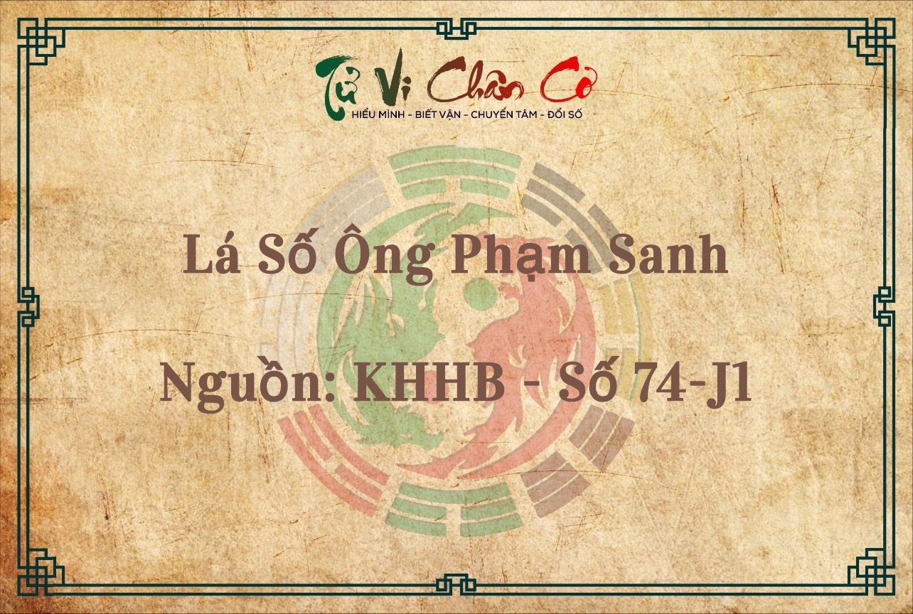 Lá Số Ông Phạm Sanh