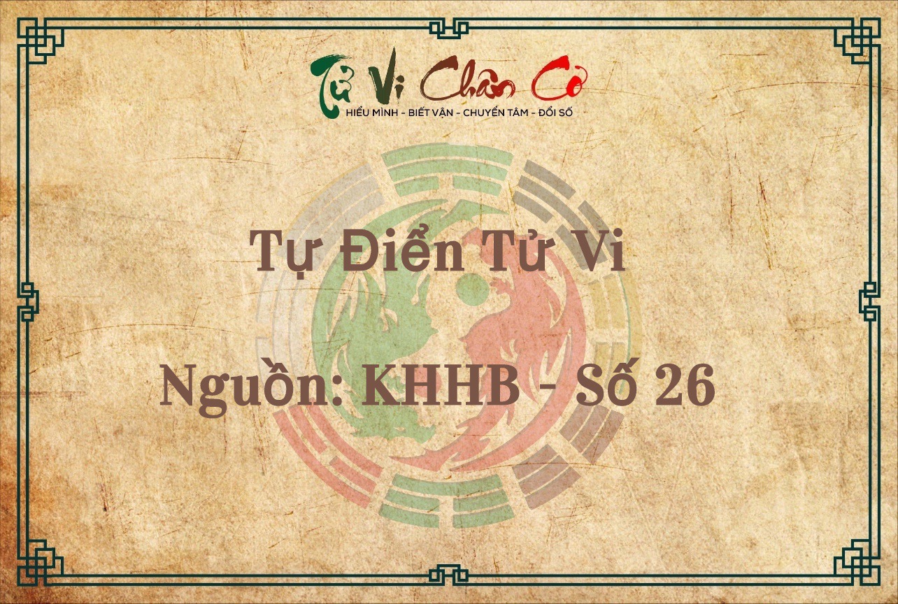 Tự Điển Tử Vi - Cung Mệnh