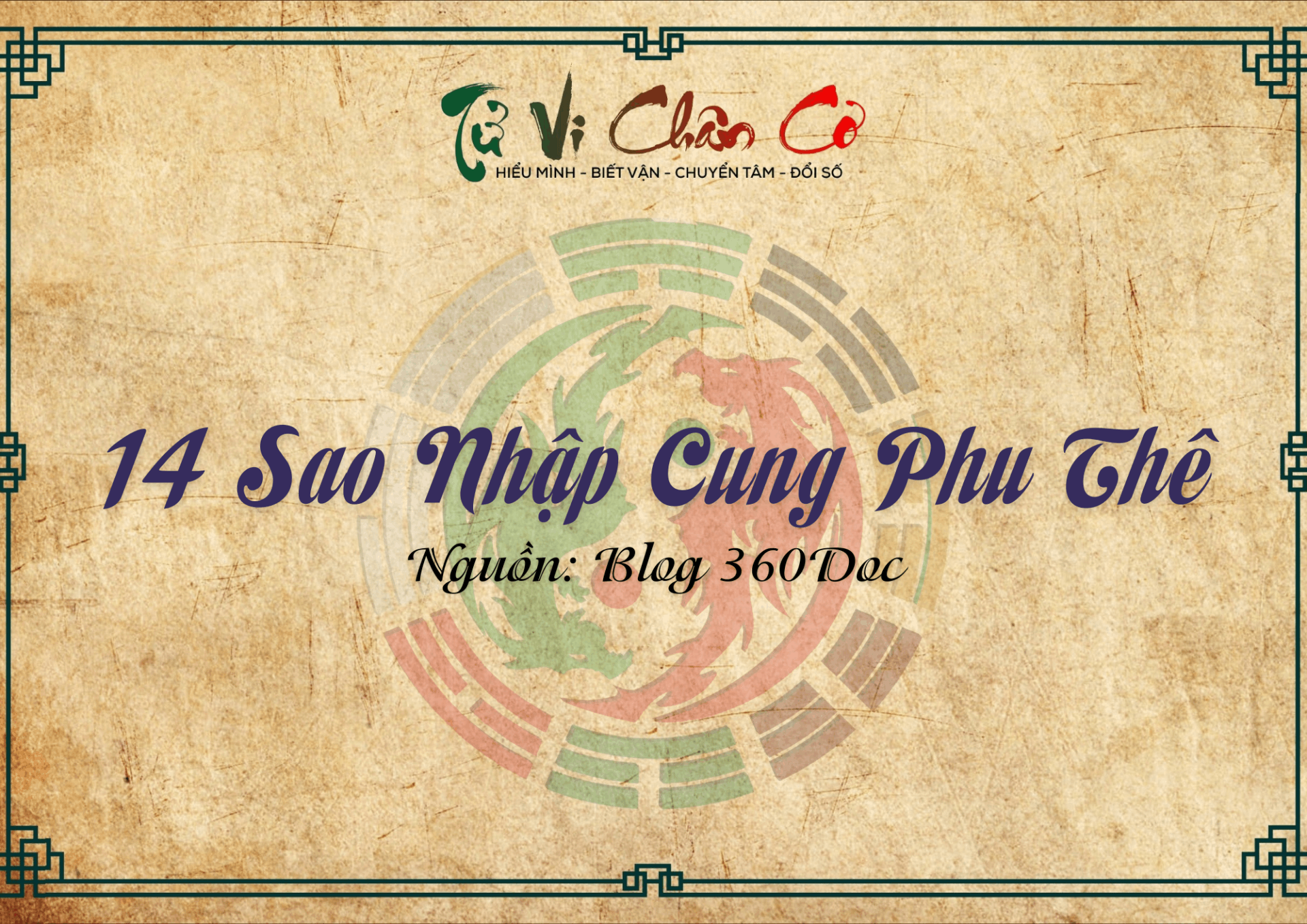 14 Sao Nhập Cung Phu Thê