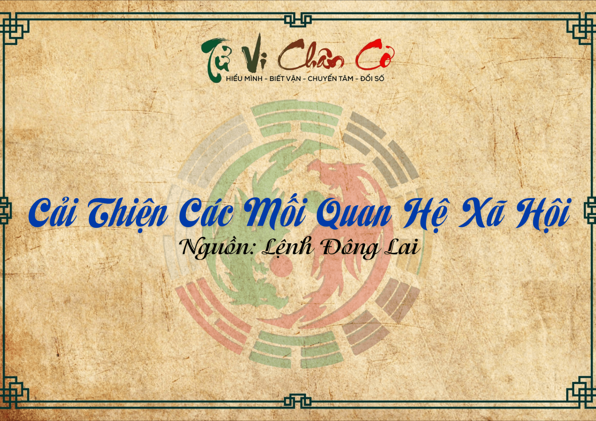 Cải Thiện Các Mối Quan Hệ Xã Hội