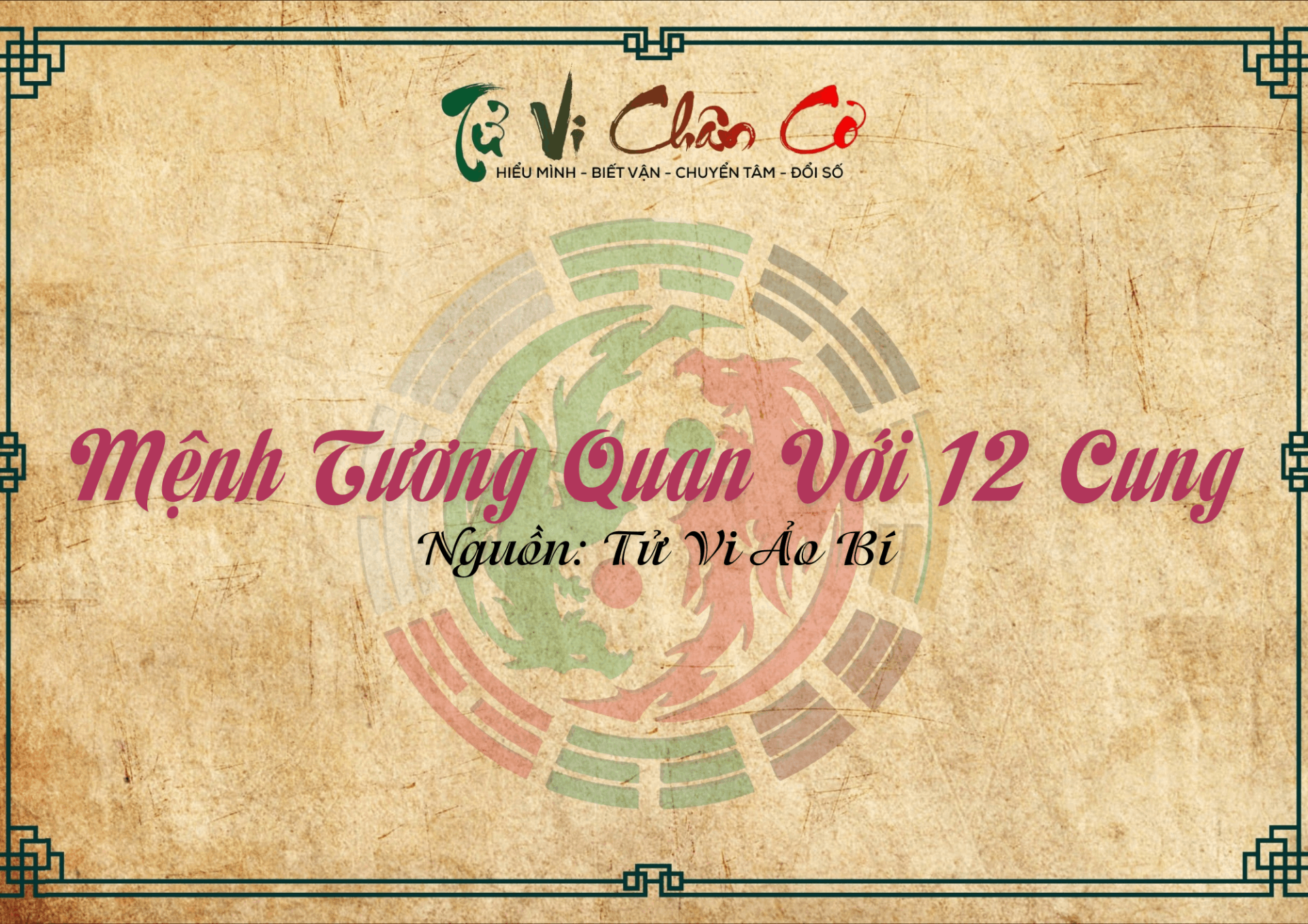 Mệnh Tương Quan Với 12 Cung