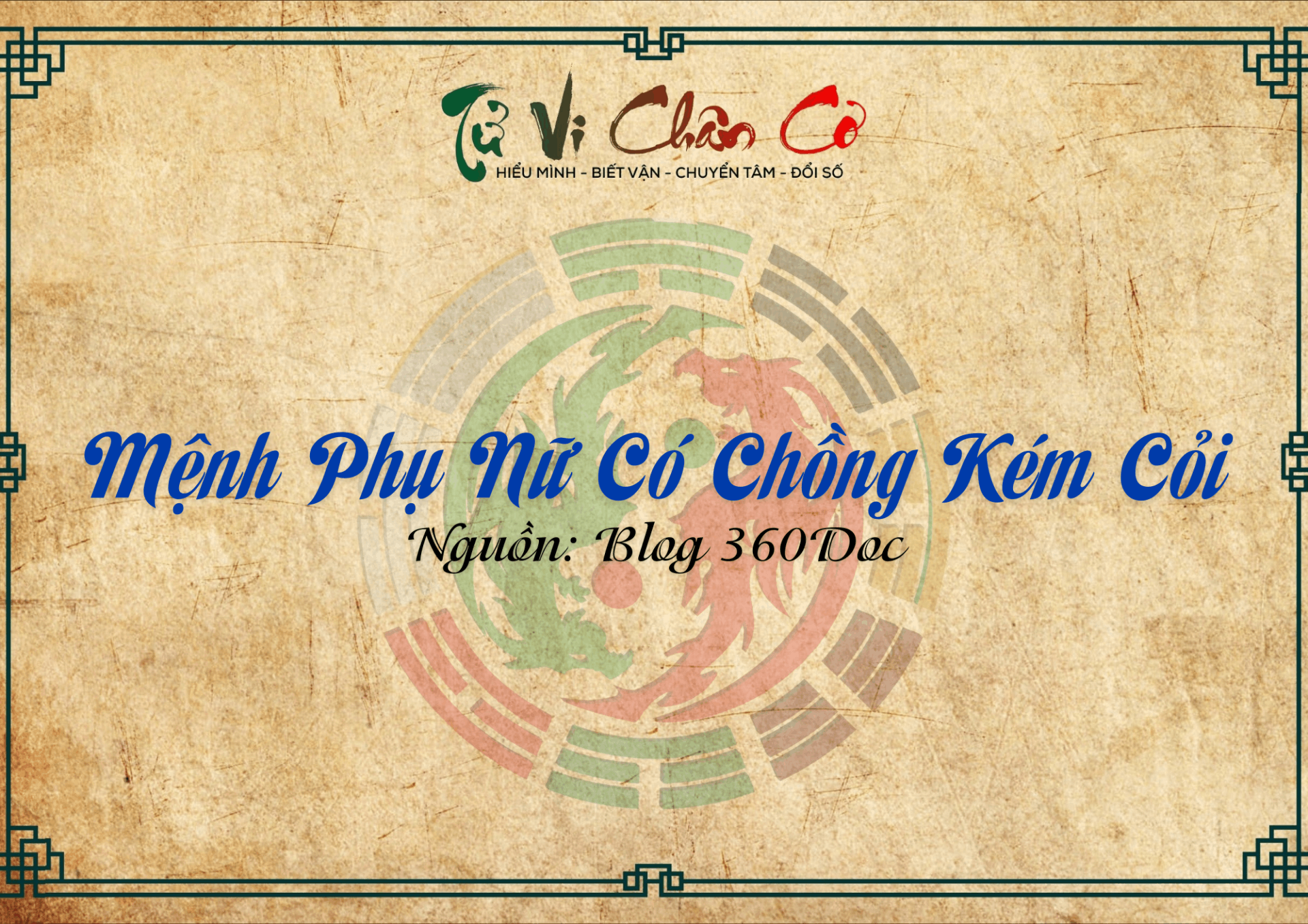 Mệnh Phụ Nữ Có Chồng Kém Cỏi