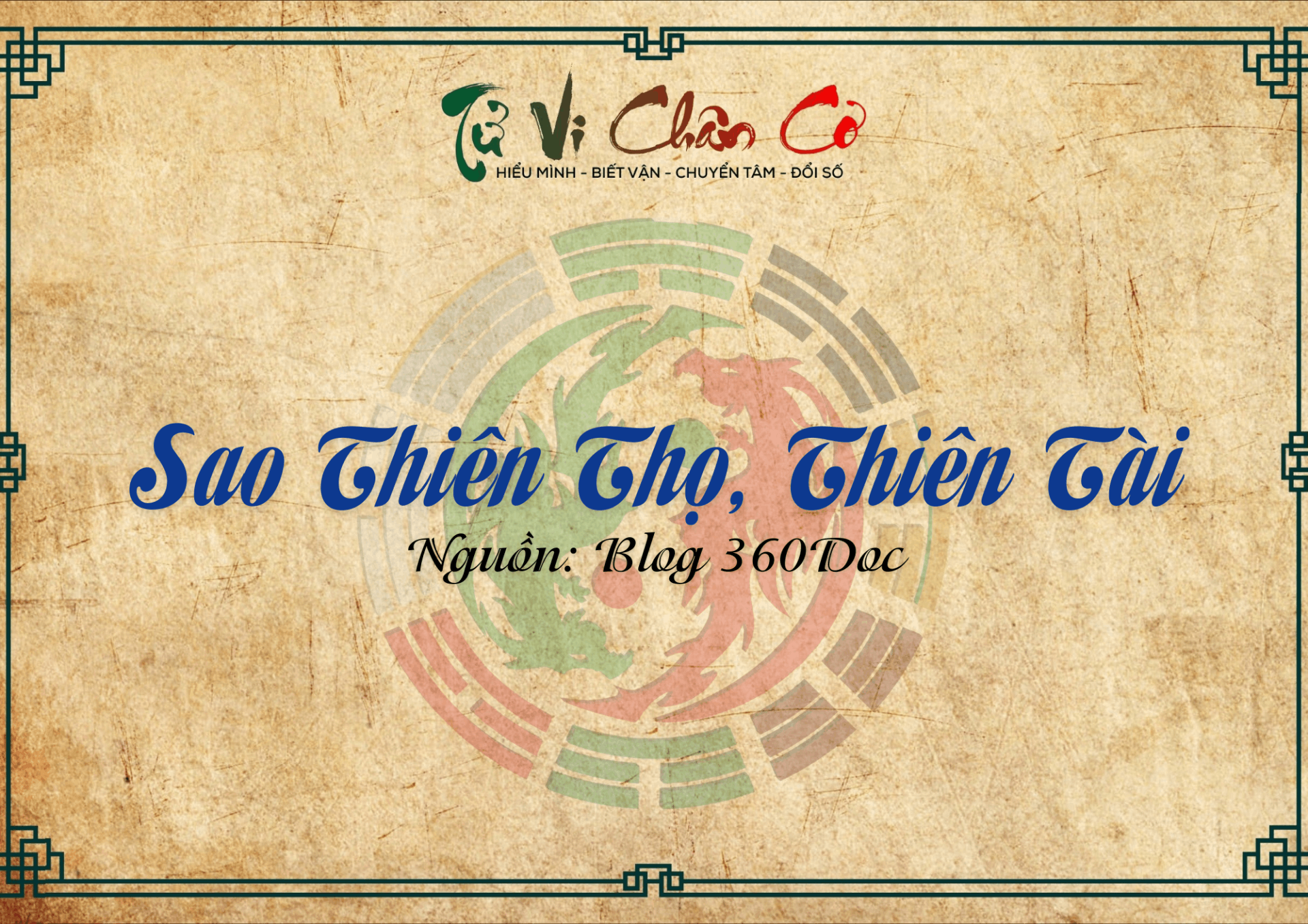 Sao Thiên Thọ, Thiên Tài