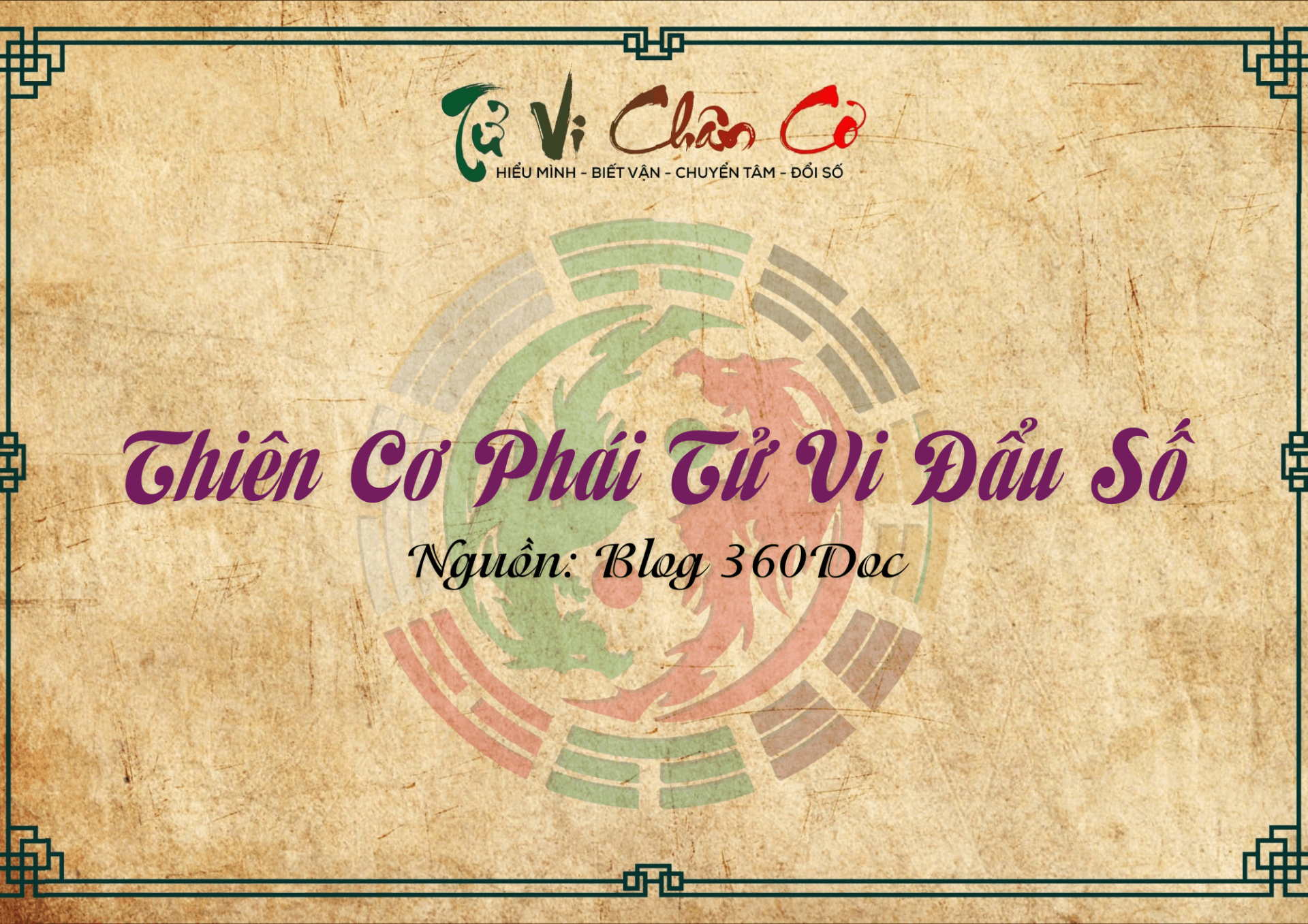 Thiên Cơ Phái Tử Vi Đẩu Số