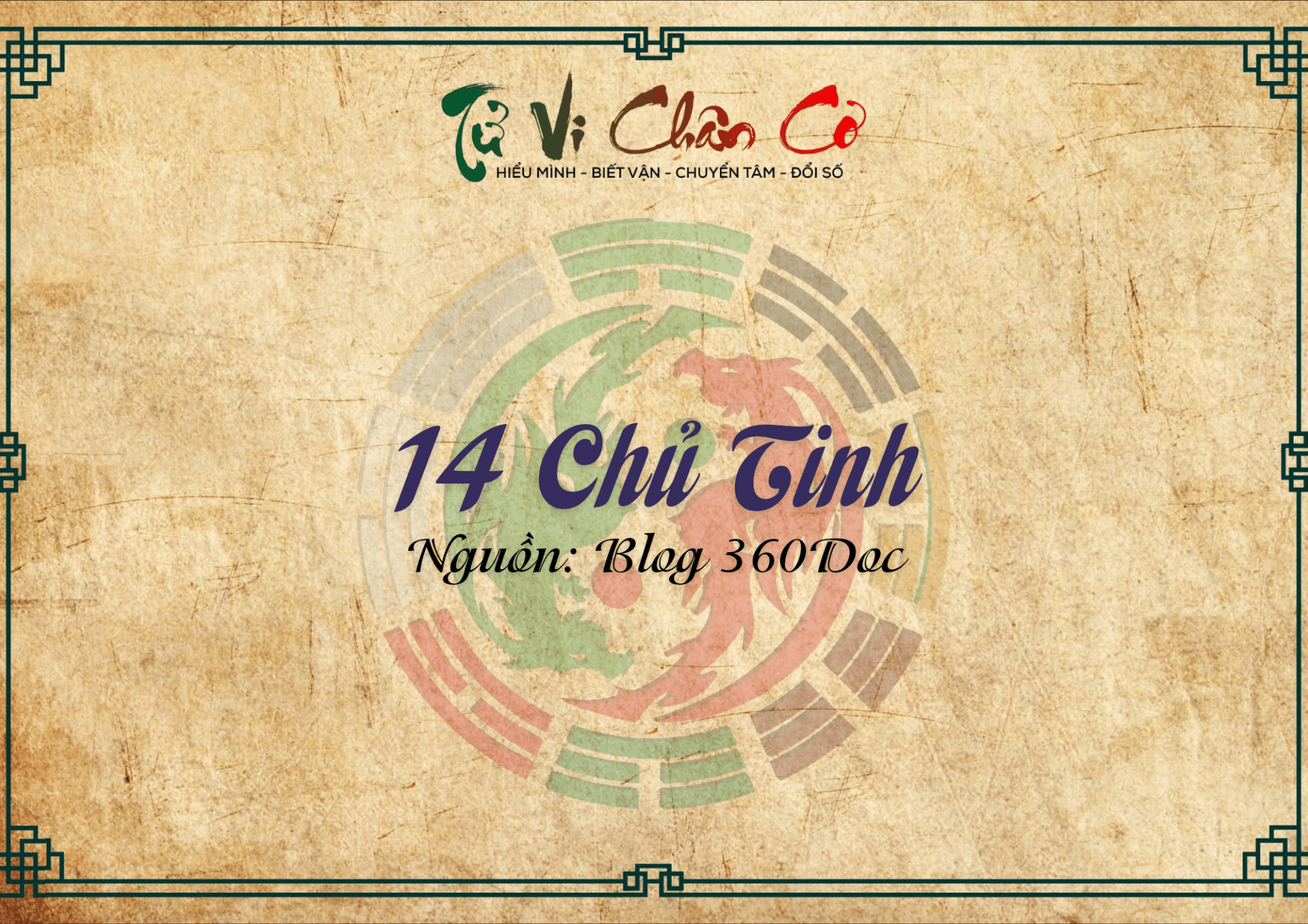 14 Chủ Tinh