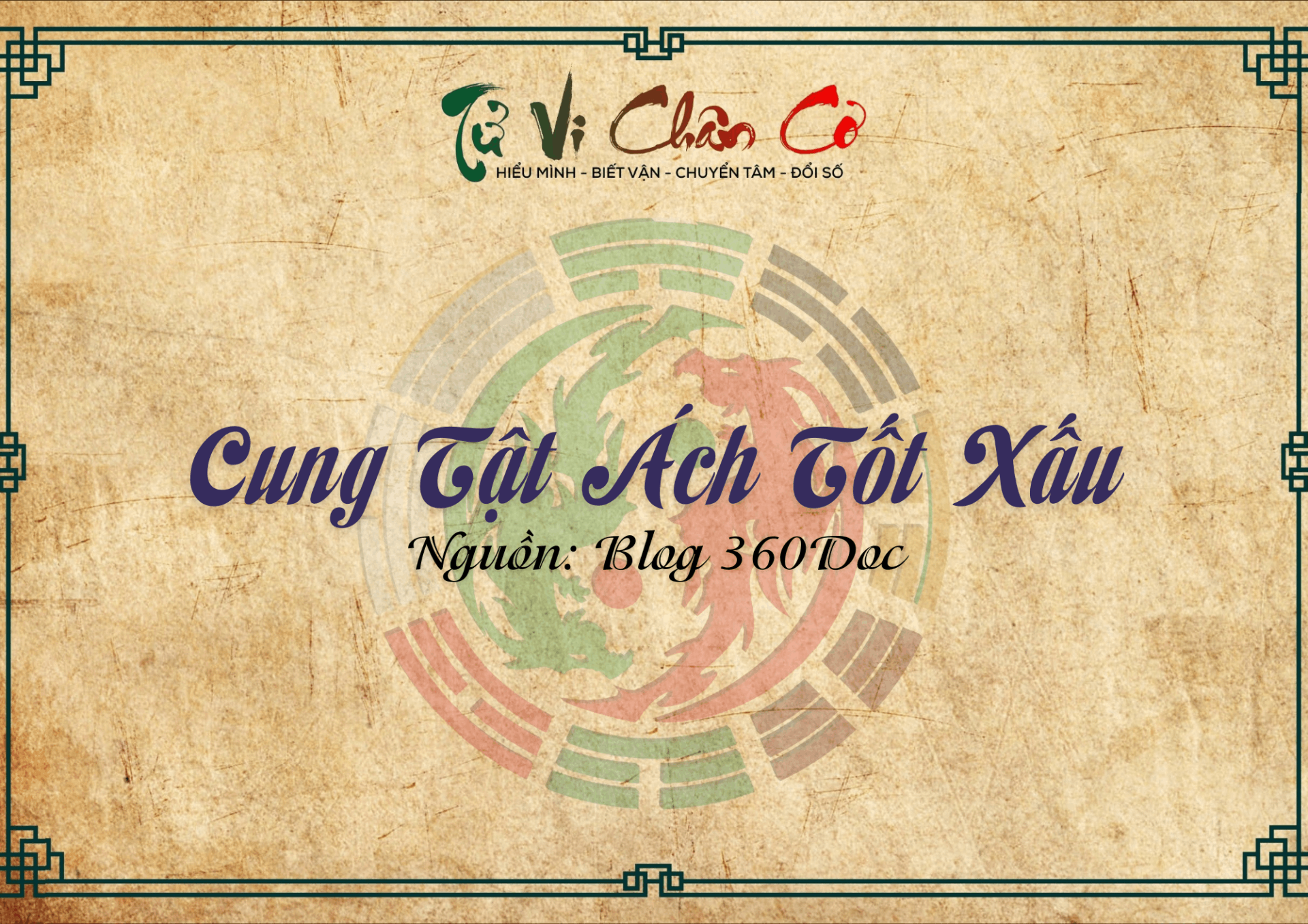 Cung Tật Ách Tốt Xấu
