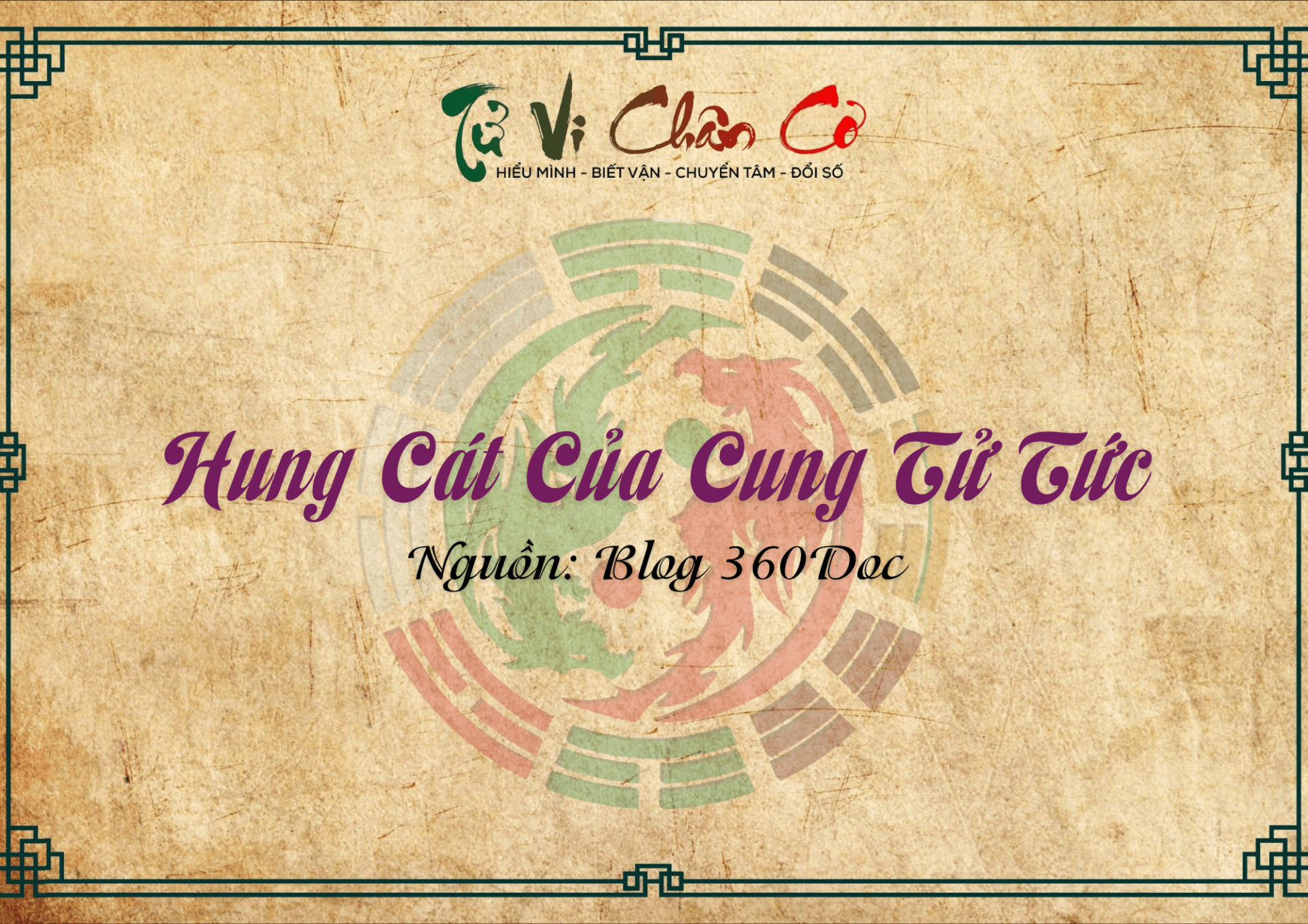 Hung Cát Của Cung Tử Tức