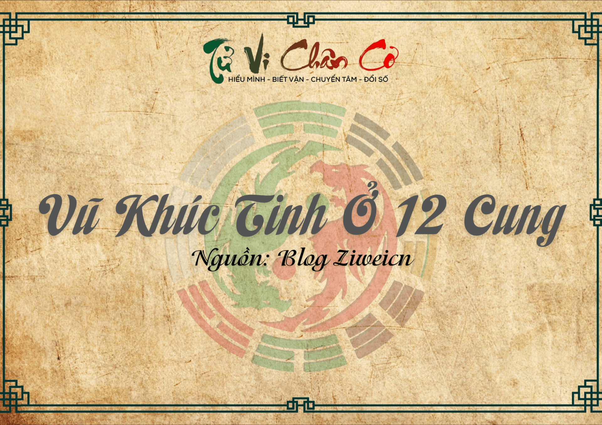 Vũ Khúc Tinh Ở 12 Cung