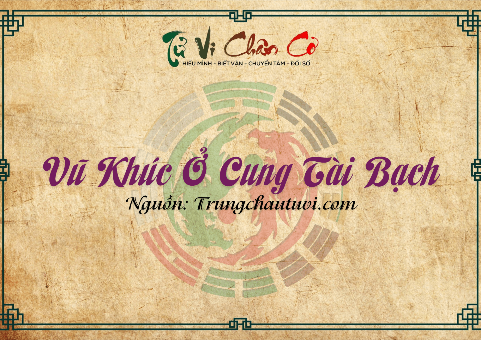 Vũ Khúc Ở Cung Tài Bạch
