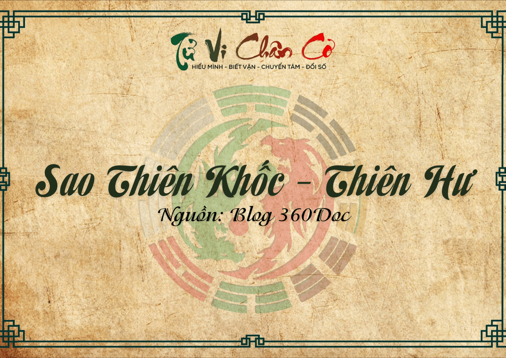 Sao Thiên Khốc - Thiên Hư