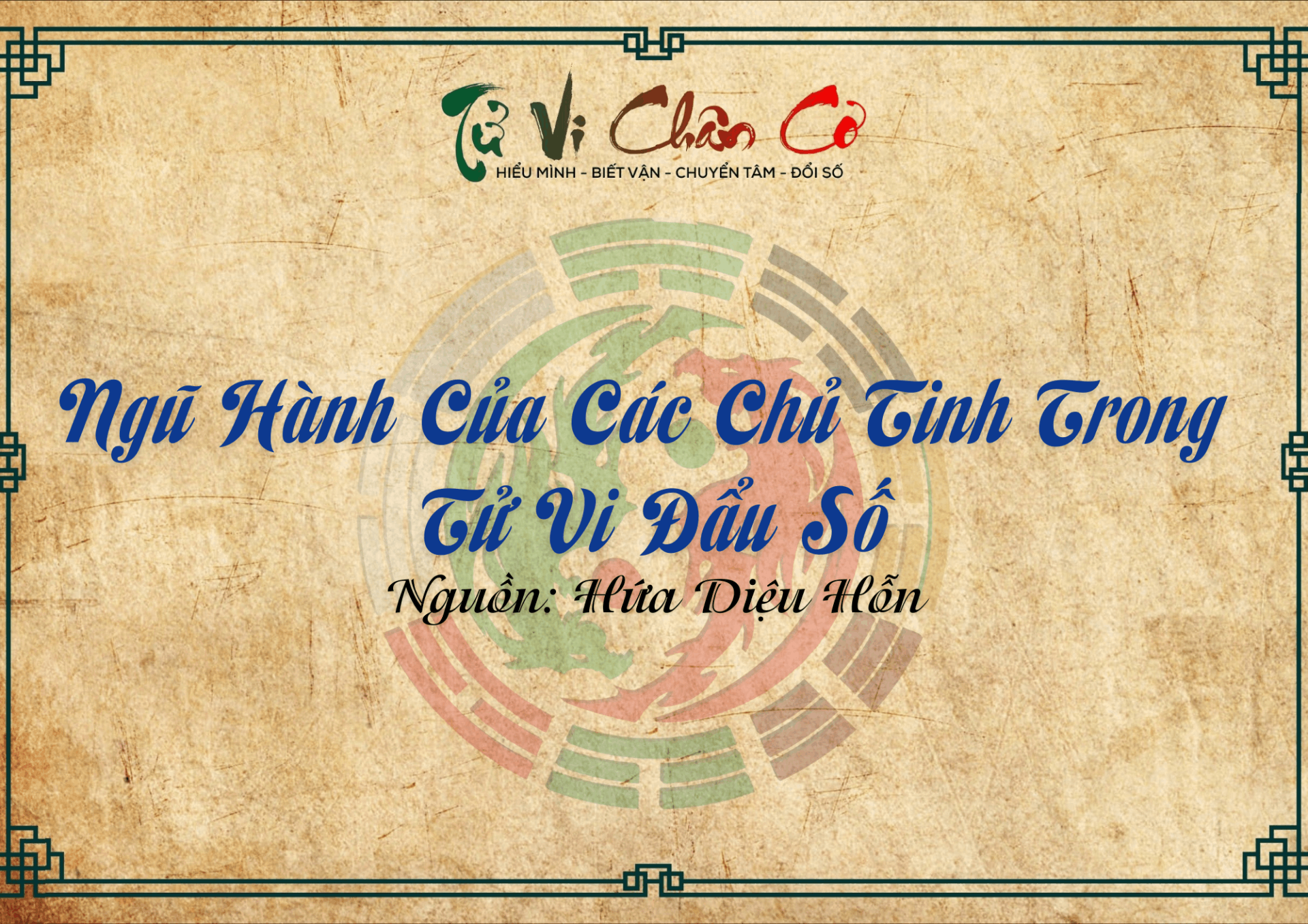 Ngũ Hành Của Các Chủ Tinh Trong Tử Vi Đẩu Số