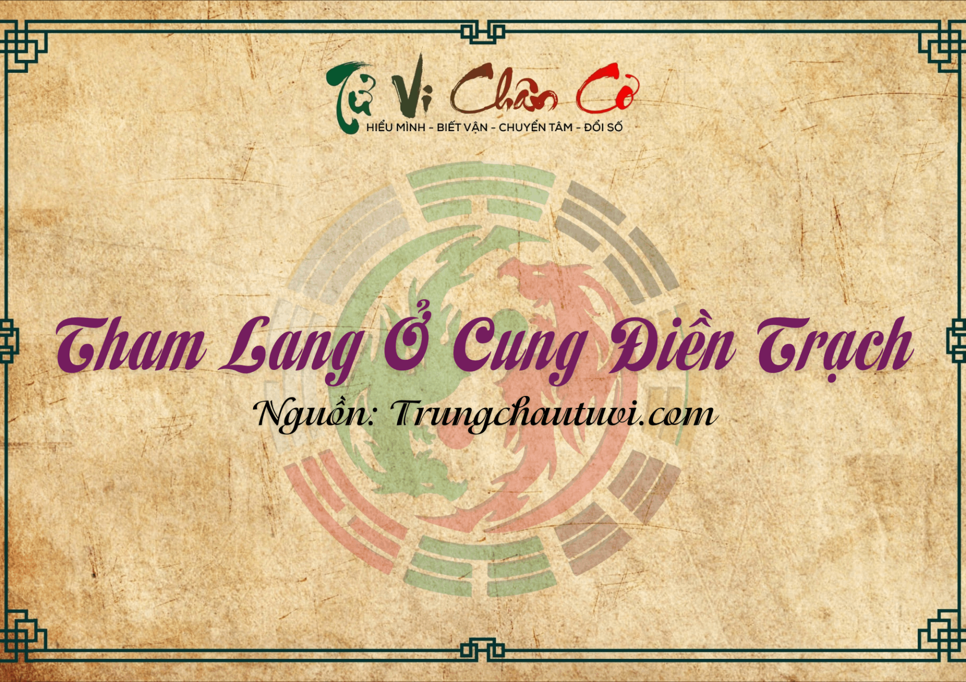 Tham Lang Ở Cung Điền Trạch