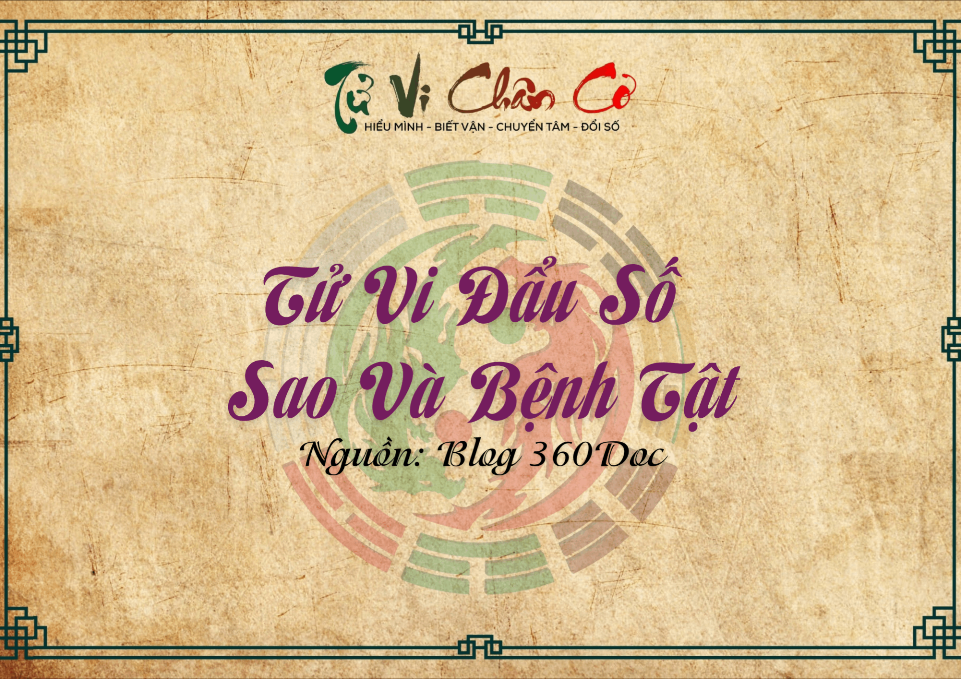 Tử Vi Đẩu Số: Sao Và Bệnh Tật