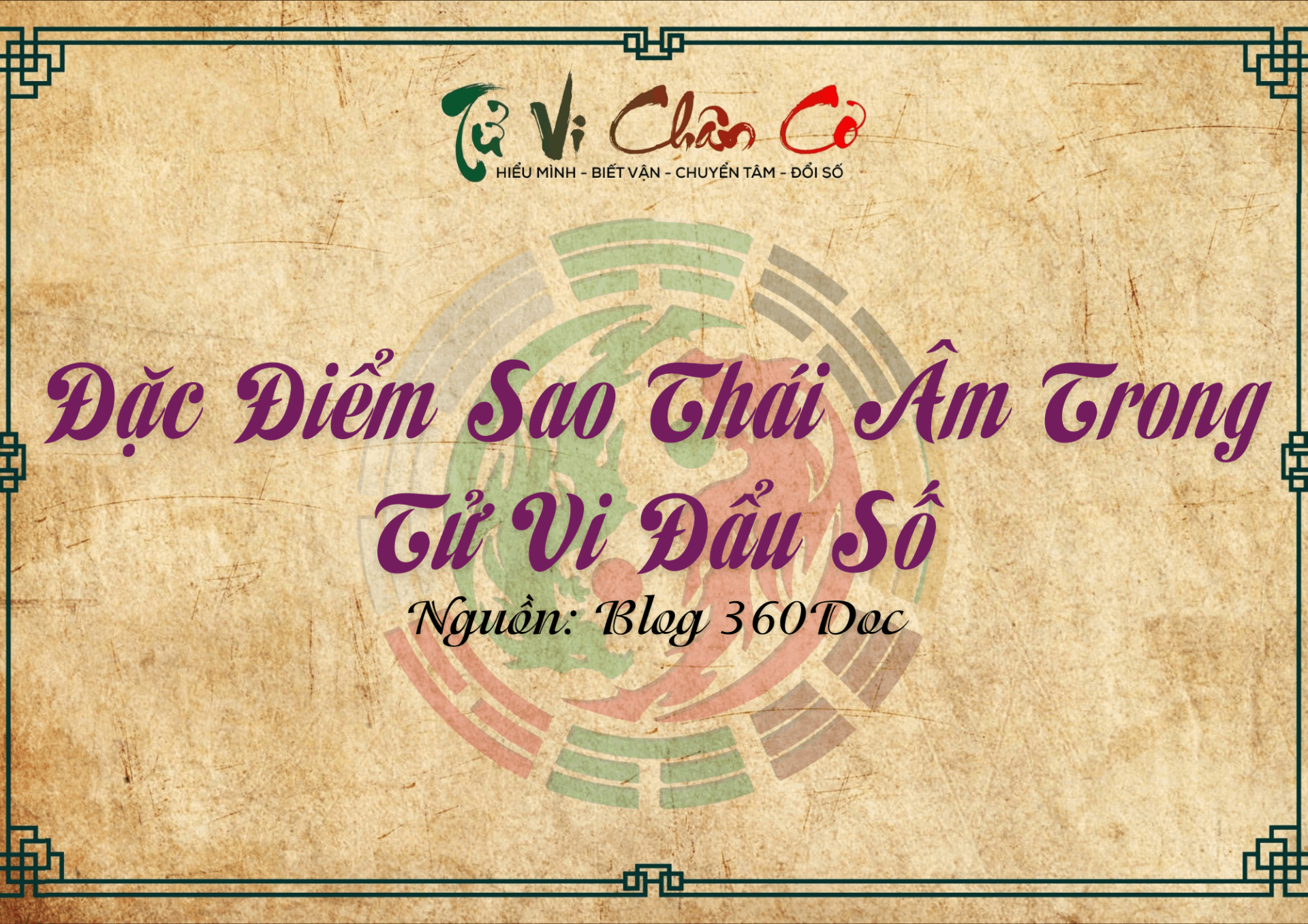 Đặc Điểm Sao Thái Âm Trong Tử Vi Đẩu Số