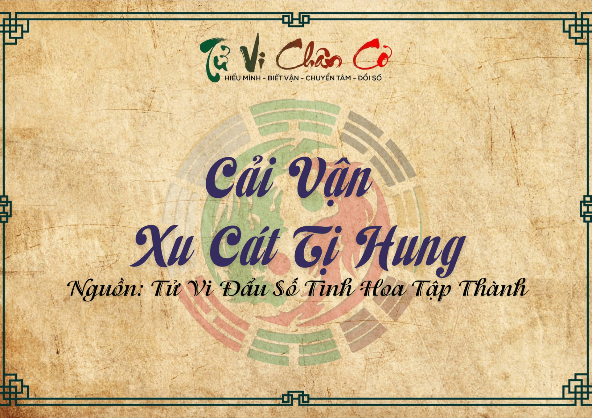 Cải Vận - Xu Cát Tị Hung