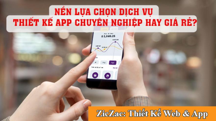 Nên chọn dịch vụ thiết kế chuyên nghiệp hay giá rẻ