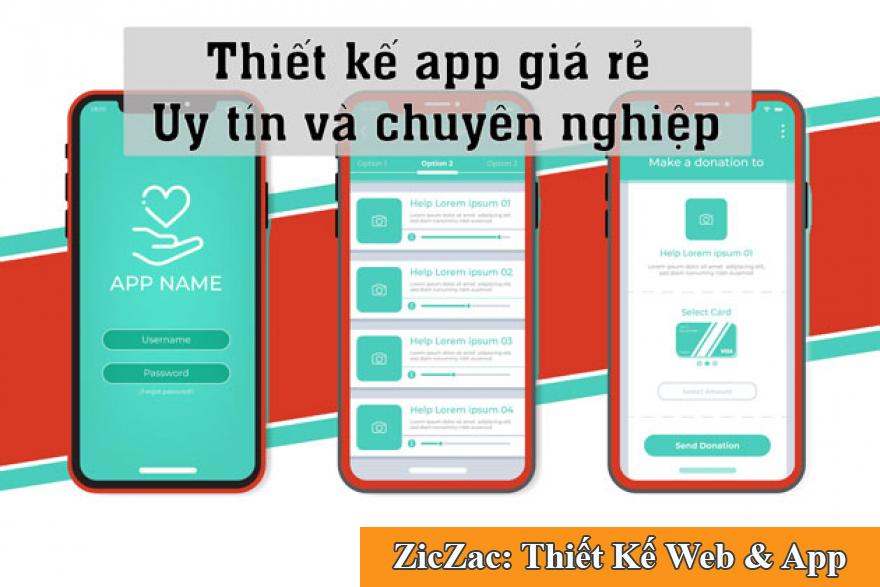 Thiết Kế App Giá Rẻ Giá Chỉ Từ 15.000.000 VNĐ ⭐⭐⭐⭐⭐