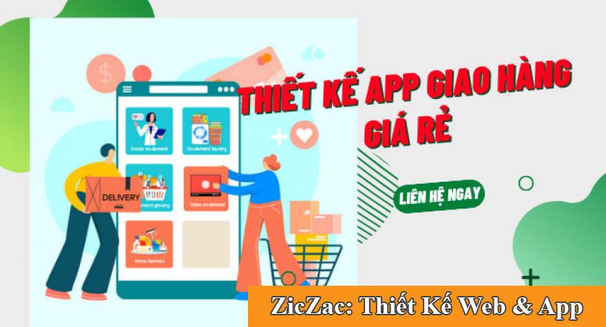 Chi phí thiết kế app giao hàng giá rẻ giúp bội số doanh thu