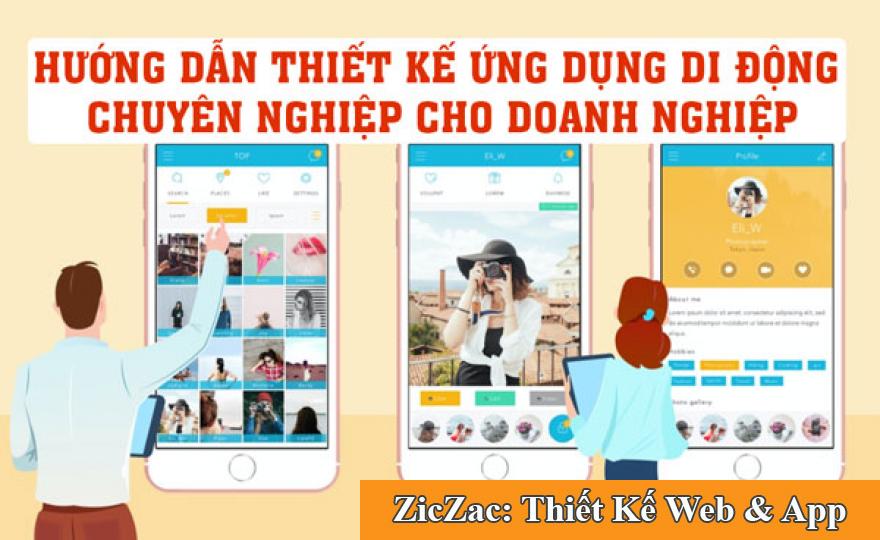 Hướng dẫn thiết kế ứng dụng di động chuyên nghiệp cho doanh nghiệp