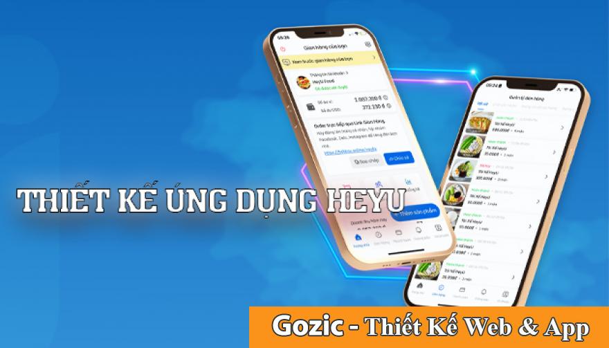 Thiết kế ứng dụng HeyU, mua hàng và vận chuyển hàng hóa hộ