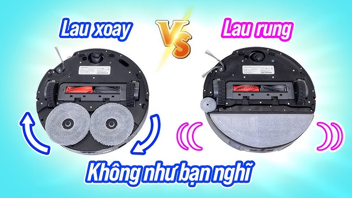 Robot hút bụi lau rung là gì? Cơ chế hoạt động có gì đặc biệt?