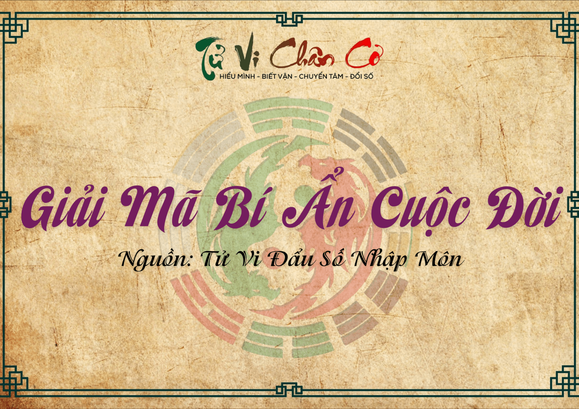 Giải Mã Bí Ẩn Cuộc Đời