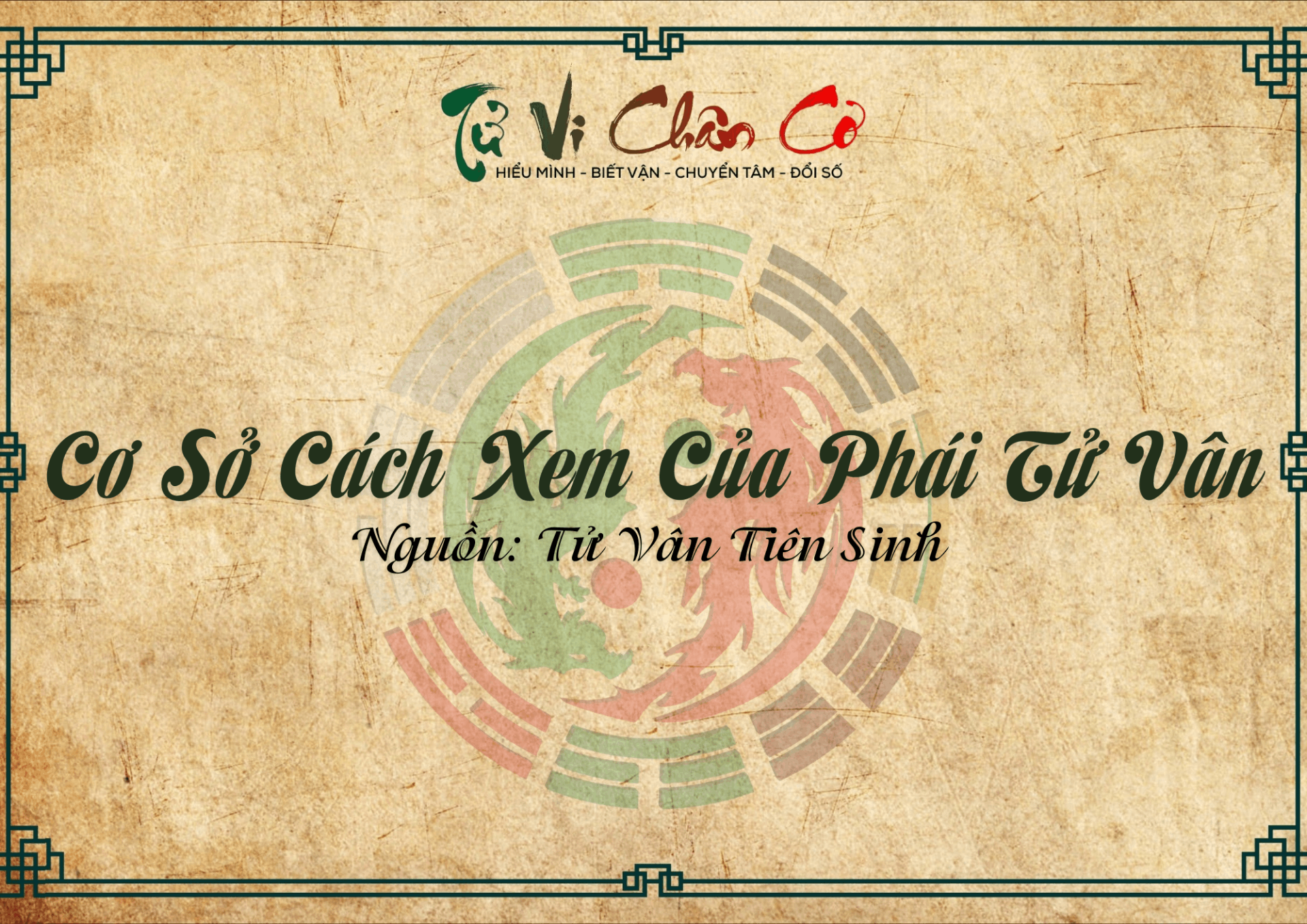 Cơ Sở Cách Xem Của Phái Tử Vân