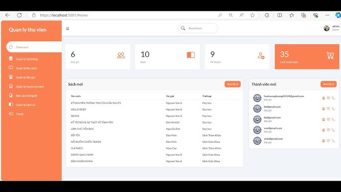 Hệ thống quản lý thư viện – SQL Server