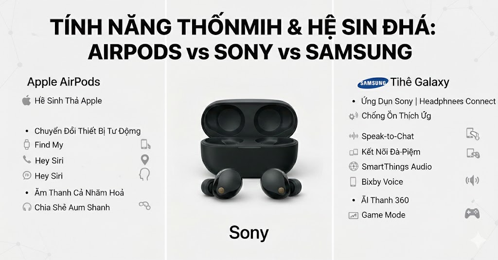 Tính Năng Thông Minh & Hệ Sinh Thái: Ai Dẫn Đầu?