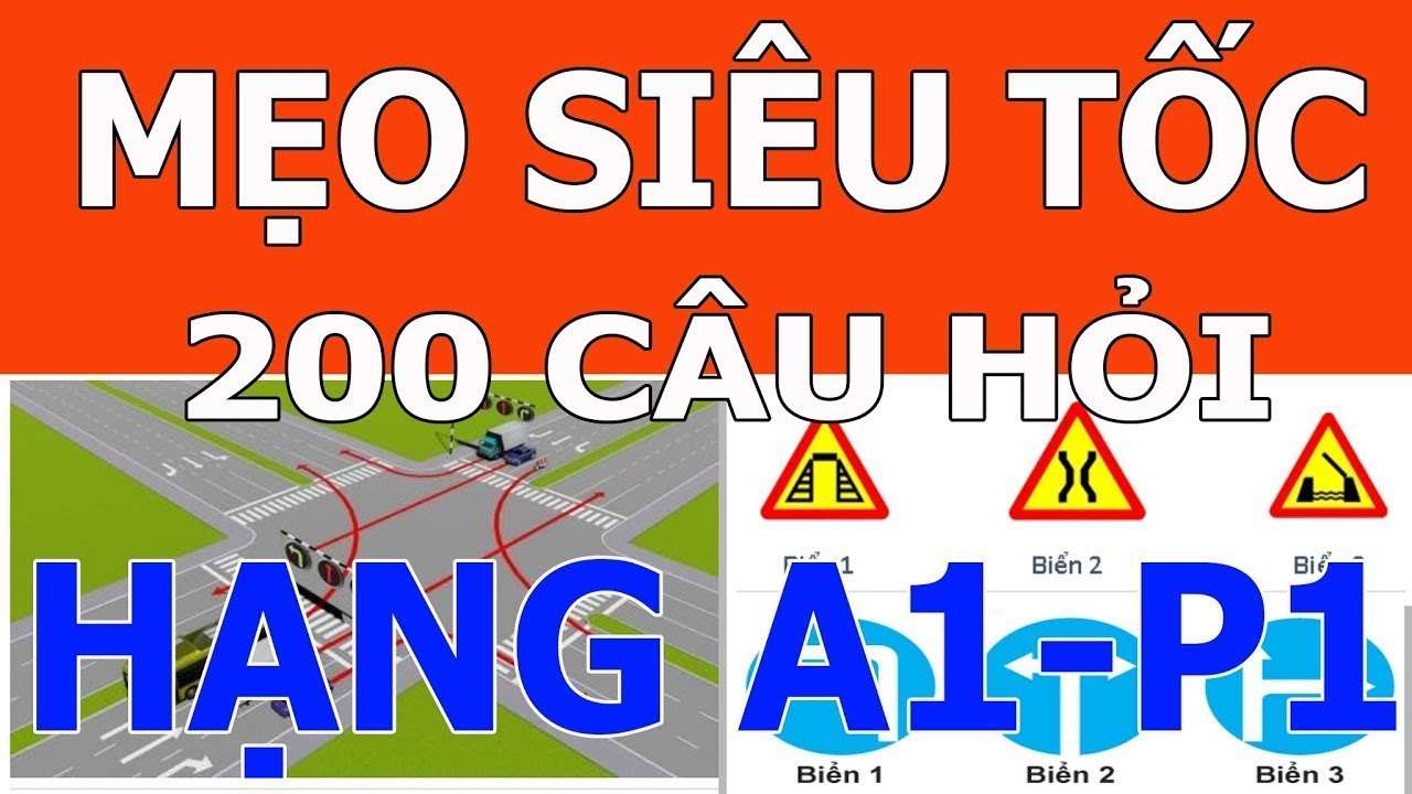 Mẹo học 200 câu hỏi bằng lái xe máy hiệu quả Mẹo học 200 câu hỏi bằng lái xe máy hiệu quả