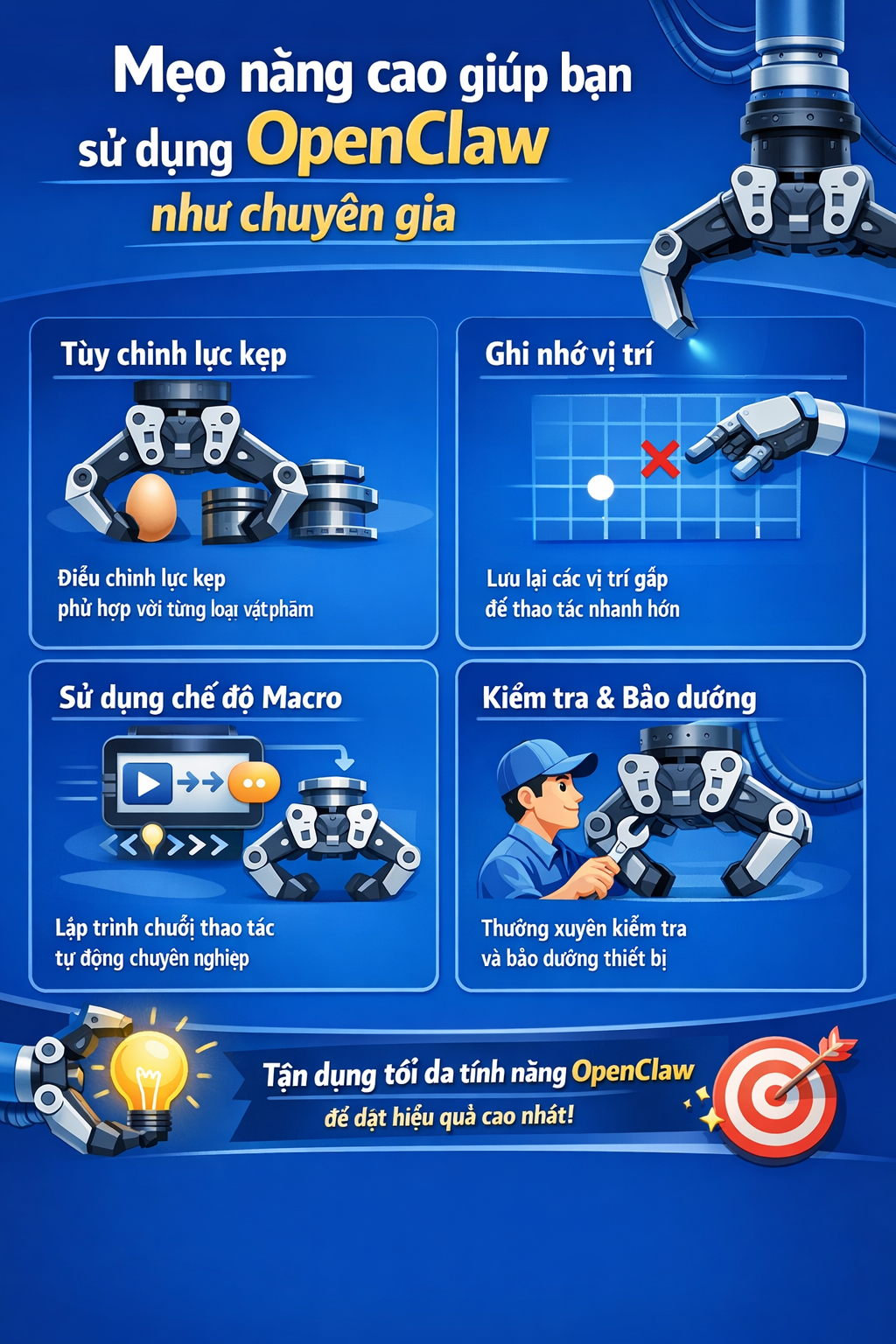 Mẹo nâng cao giúp bạn sử dụng OpenClaw như chuyên gia Mẹo nâng cao giúp bạn sử dụng OpenClaw như chuyên gia