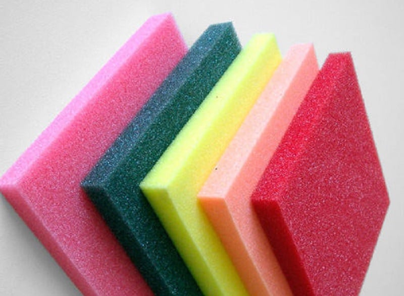 Các loại vật liệu foam phổ biến và đặc tính âm thanh của chúng