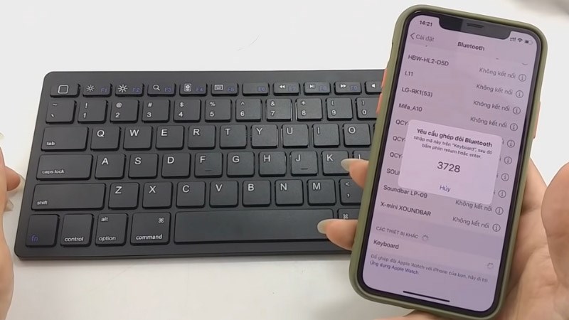 Cách kết nối bàn phím cơ không dây với điện thoại (iOS và Android)