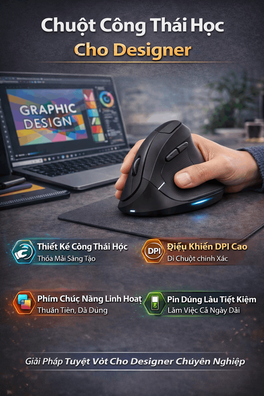 Chuột Công Thái Học Cho Designer Chuột Công Thái Học Cho Designer