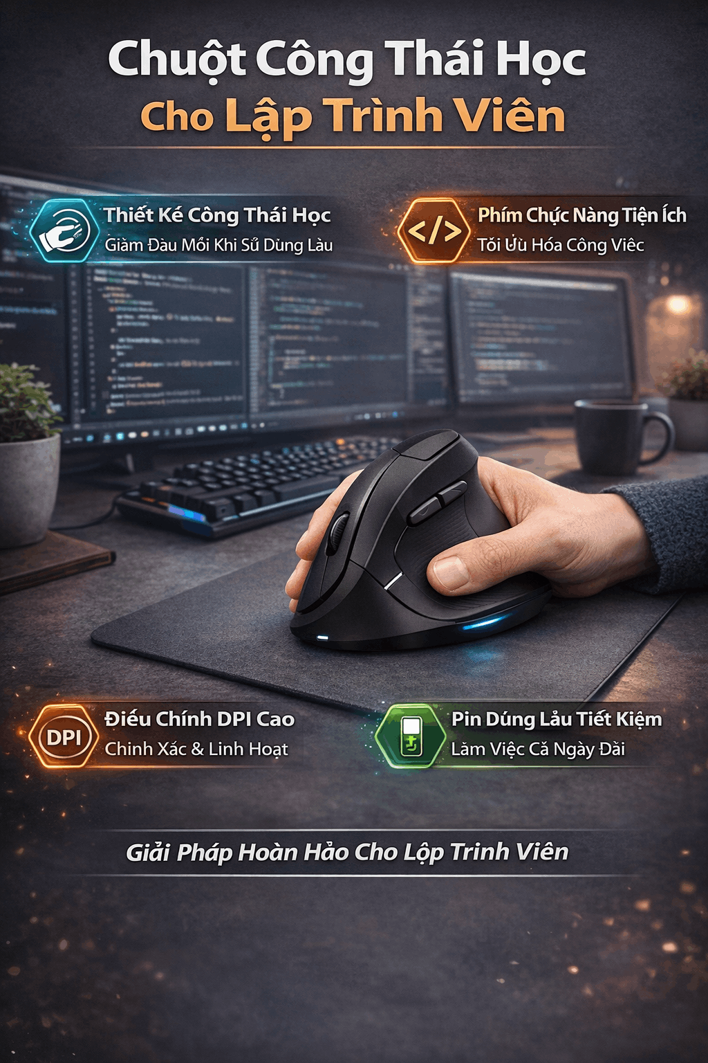 Chuột Công Thái Học Cho Lập Trình Viên Chuột Công Thái Học Cho Lập Trình Viên