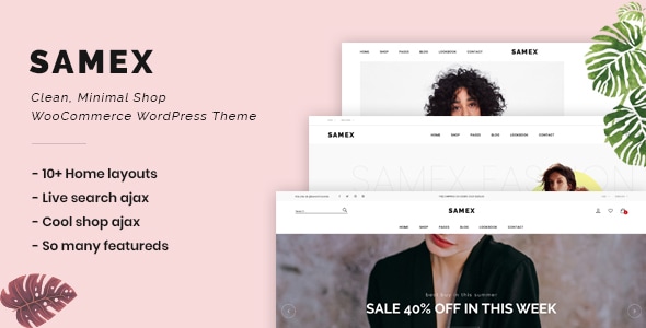 Samex - Clean, Minimal Shop Theme