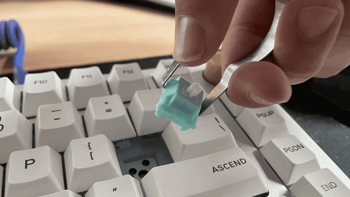 Thay switch – Giải pháp triệt để cho bàn phím cơ bị double click