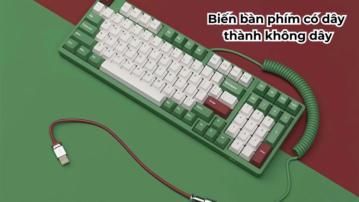 Tìm hiểu các phương thức kết nối bàn phím cơ không dây phổ biến