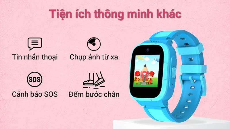 Lợi ích của việc trang bị đồng hồ thông minh cho trẻ em